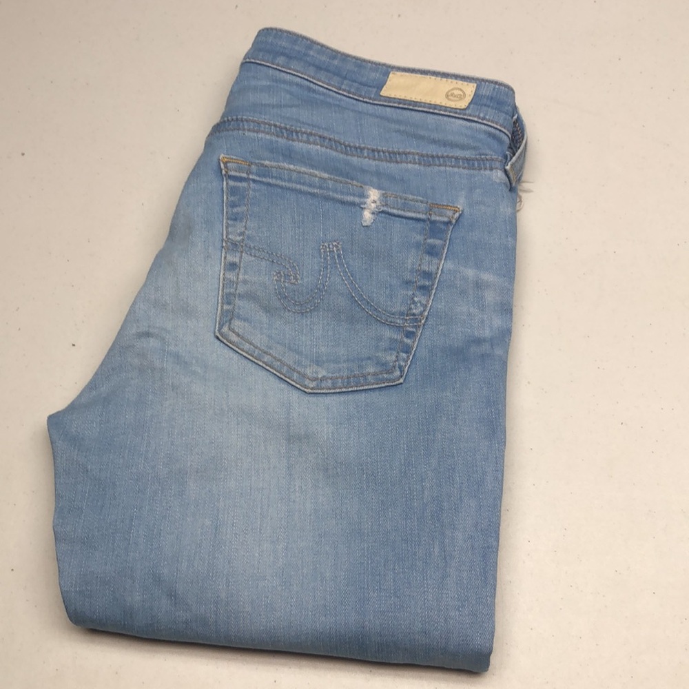 MADE IN USA 🇺🇸 AG ADRIANO GOLDSCHMIED SKINNY ANKLE LEGGING 26x28 🇺🇸